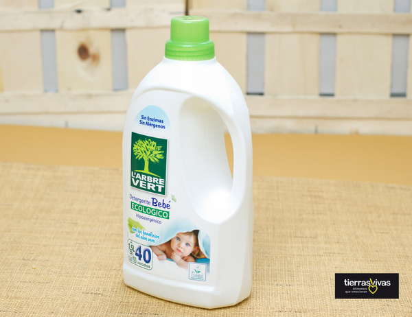 Detergente bebé hipoalergénico ecológico L´Ambre Vert 1,5 l