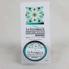 Perfume sólido ecológico "Bereber" La Biznaguera 12 ml