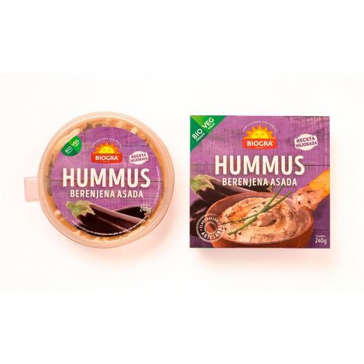 Hummus de Berenjena bio sorribás 240 gr