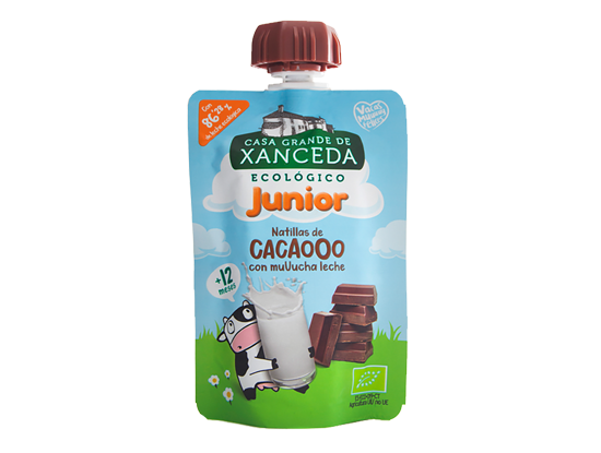 Natillas Chocolate Junior Casa Grande Xanceda 90 Grs