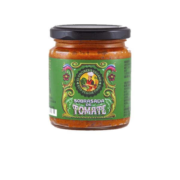 Sobrasada de tomate Ecológica El Cocinero Vegano (380 gr)
