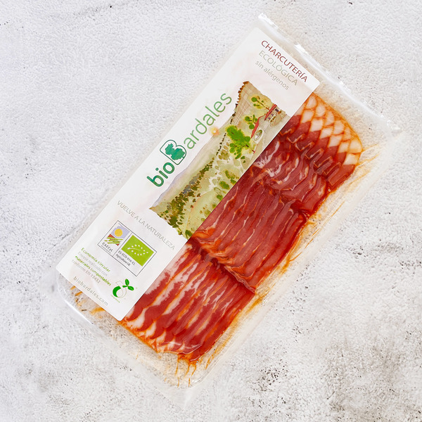 Bacon curado ecológico lonchas Biobardales 100 gr