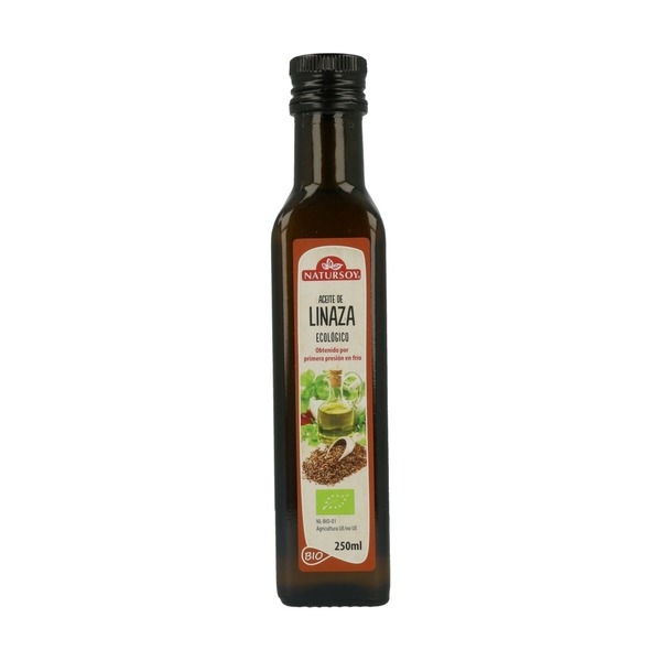 Aceite de Lino Ecológico Natursoy 250 ml