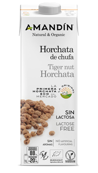 Horchata de Chufa Ecológica Amandín  1l