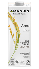 Bebida de Arroz Ecológica Amandín 1l