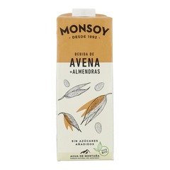 Bebida de Avena y Almendra Ecológica Monsoy 1l