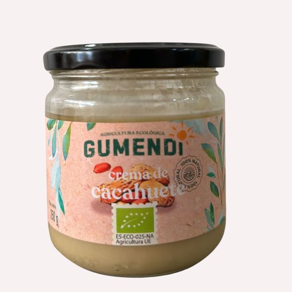 Crema de Cacahuete Ecológica Gumendi 250 gr