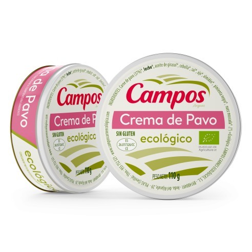 Paté de Pavo Ecológico Campos Lata 110 gr