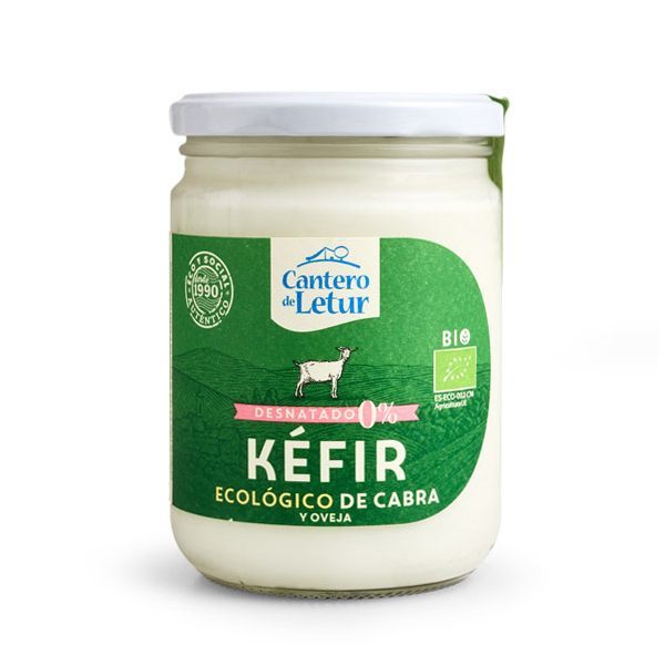 Kéfir de Cabra Desnatado Ecológico "El Cantero de Letur" (420 Gr)