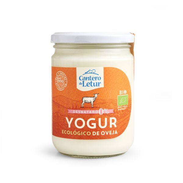 Yogur de Oveja Desnatado Ecológico El Cantero de Letur (420 Gr)