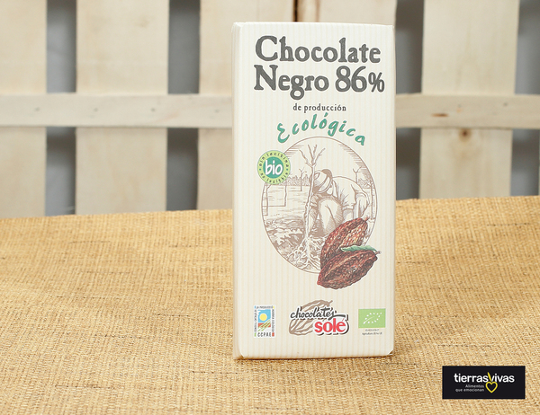 Chocolate Negro 86% Ecológico Solé (100Gr)