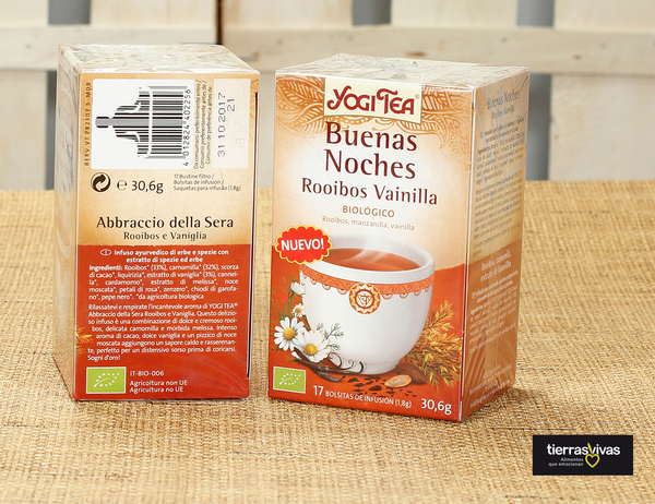 Infusión  Buenas Noches Ecológicas Yogi Tea (17 bolsitas)