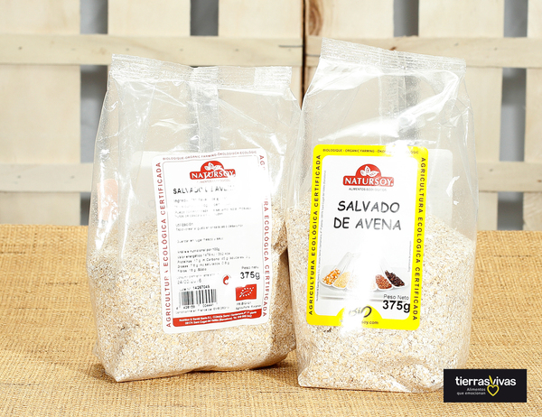 Salvado De Avena 100% Ecológico Natursoy (500 Grs)